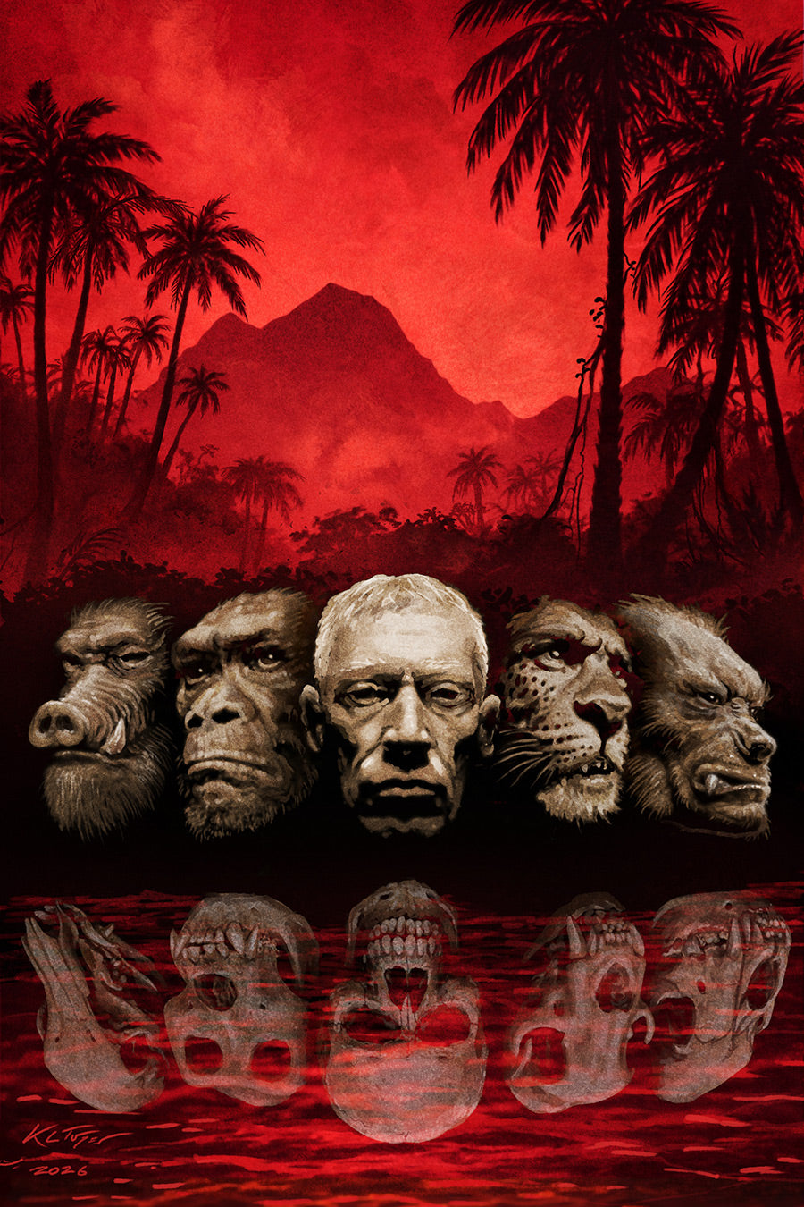 The Island of Dr. Moreau by H.G.Wells