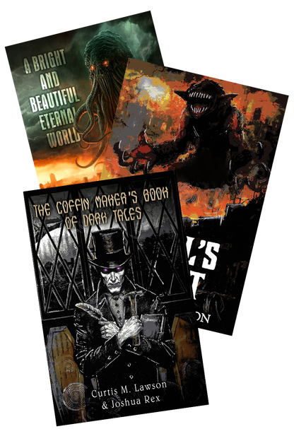 The Coffin Maker’s Book of Dark Tales by Curtis M. Lawson & Joshua Rex